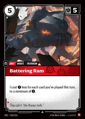 Battering Ram [SFD-012] — ปกติ