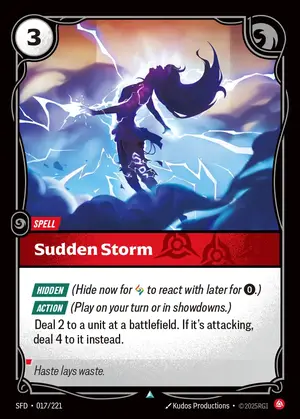 Sudden Storm [SFD-017] — ปกติ