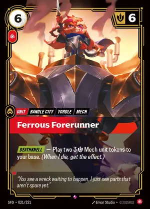 Ferrous Forerunner [SFD-021] — ฟอยล์
