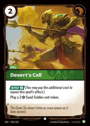 Desert's Call [SFD-031] — ปกติ