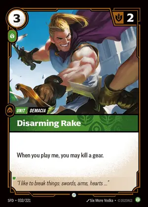 Disarming Rake [SFD-032] — ฟอยล์