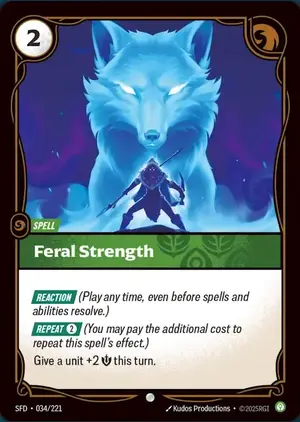 Feral Strength [SFD-034] — ปกติ