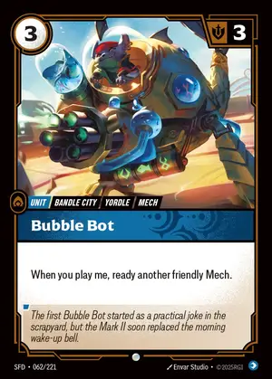 Bubble Bot [SFD-062] — ฟอยล์