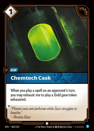 Chemtech Cask [SFD-063] — ปกติ