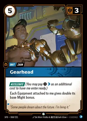 Gearhead [SFD-068] — ปกติ