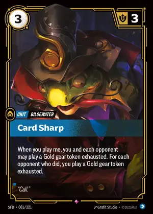 Card Sharp [SFD-081] — ฟอยล์