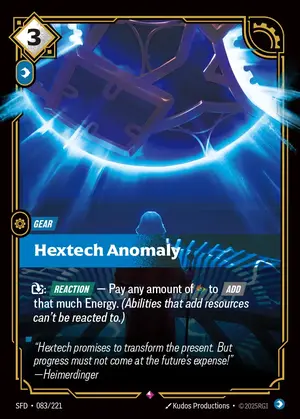 Hextech Anomaly [SFD-083] — ฟอยล์