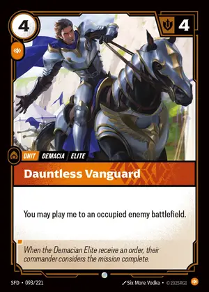 Dauntless Vanguard [SFD-093] — ปกติ