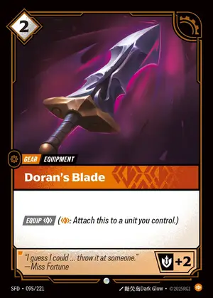 Doran's Blade [SFD-095] — ปกติ