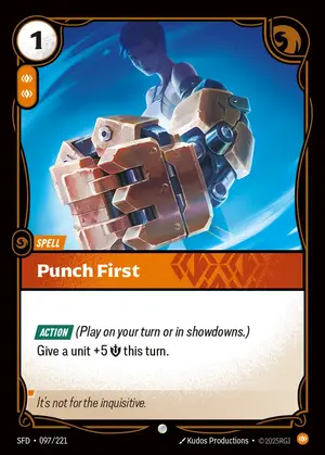 Punch First [SFD-097] — ปกติ