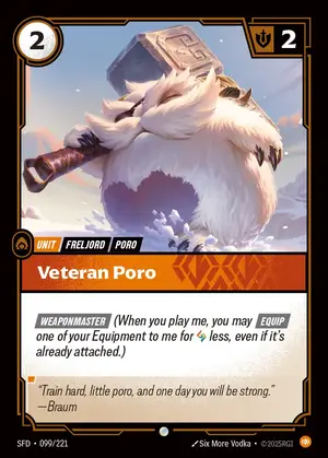 Veteran Poro [SFD-099] — ปกติ