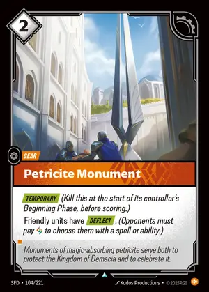 Petricite Monument [SFD-104] — ปกติ