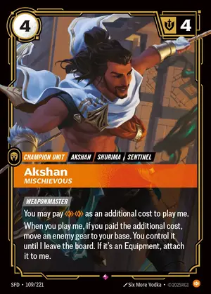 Akshan - Mischievous [SFD-109] — ฟอยล์
