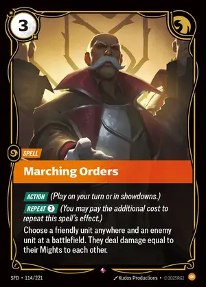 Marching Orders [SFD-114] — ฟอยล์