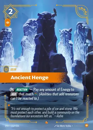 Ancient Henge [SFD-117] — ฟอยล์