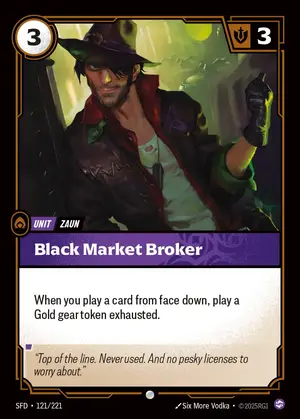 Black Market Broker [SFD-121] — ปกติ