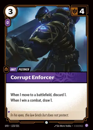 Corrupt Enforcer [SFD-123] — ปกติ