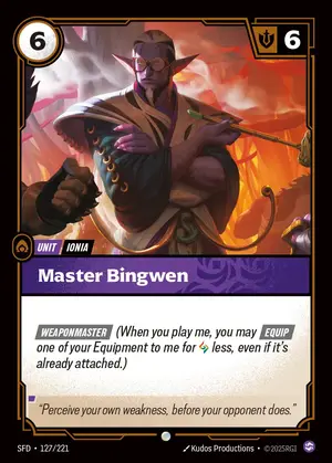 Master Bingwen [SFD-127] — ฟอยล์