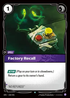 Factory Recall [SFD-135] — ฟอยล์