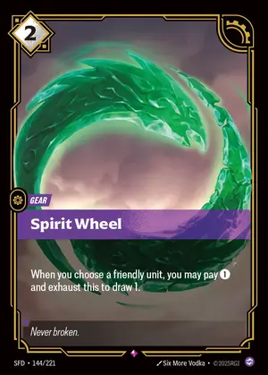 Spirit Wheel [SFD-144] — ฟอยล์