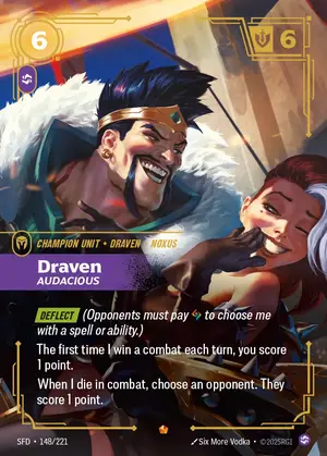 Draven - Audacious [SFD-148] — ฟอยล์