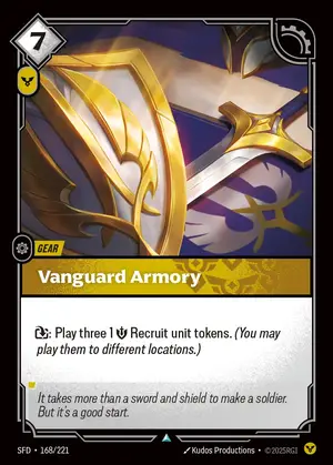 Vanguard Armory [SFD-168] — ปกติ