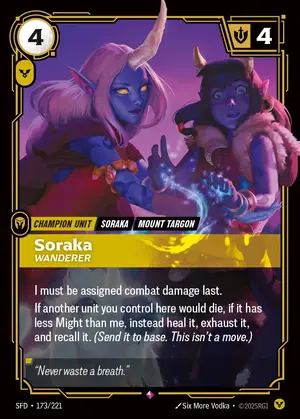 Soraka - Wanderer [SFD-173] — ฟอยล์