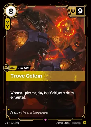 Trove Golem [SFD-174] — ฟอยล์