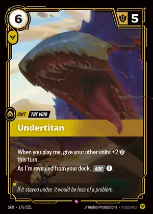 Undertitan [SFD-175] — ฟอยล์