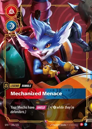 Rumble - Mechanized Menace [SFD-181] — ฟอยล์