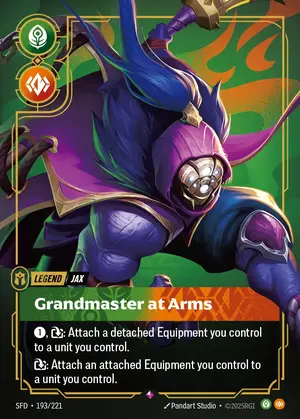 Jax - Grandmaster at Arms [SFD-193] — ฟอยล์
