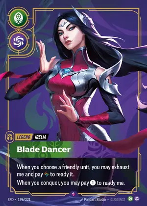Irelia - Blade Dancer [SFD-195] — ฟอยล์