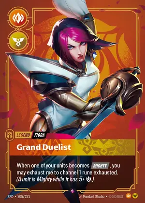 Fiora - Grand Duelist [SFD-205] — ฟอยล์
