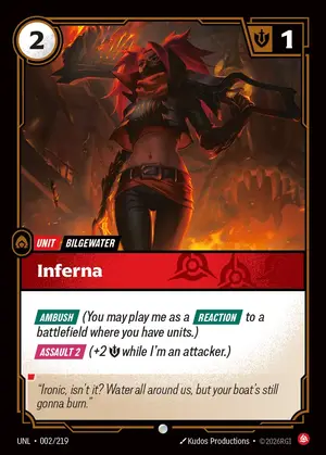 Inferna [UNL-002] — ปกติ