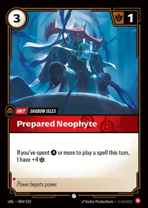 Prepared Neophyte [UNL-004] — ปกติ