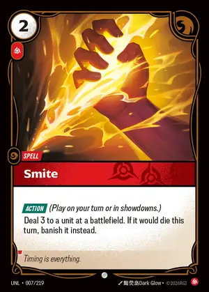 Smite [UNL-007] — ฟอยล์