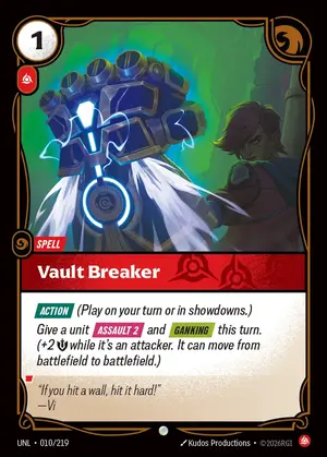 Vault Breaker [UNL-010] — ปกติ