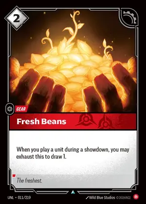 Fresh Beans [UNL-011] — ฟอยล์