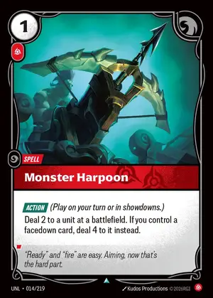 Monster Harpoon [UNL-014] — ปกติ