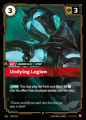 Undying Legion [UNL-025] — ฟอยล์