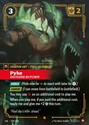 Pyke - Dockside Butcher [UNL-028]