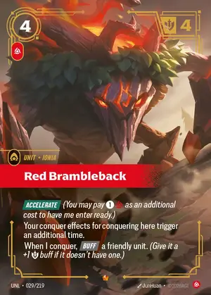 Red Brambleback [UNL-029] — ฟอยล์