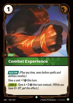 Combat Experience [UNL-031] — ปกติ