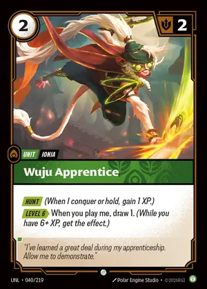 Wuju Apprentice [UNL-040] — ปกติ