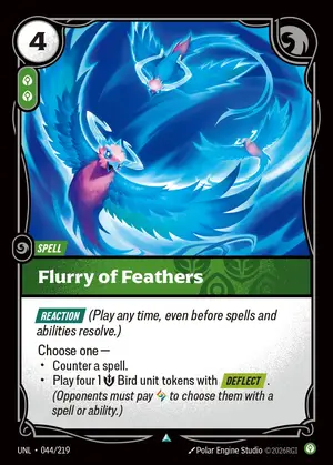 Flurry of Feathers [UNL-044] — ปกติ