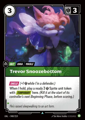 Trevor Snoozebottom [UNL-048] — ปกติ