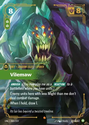 Vilemaw [UNL-060] — ฟอยล์