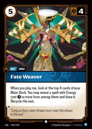 Fate Weaver [UNL-064] — ฟอยล์