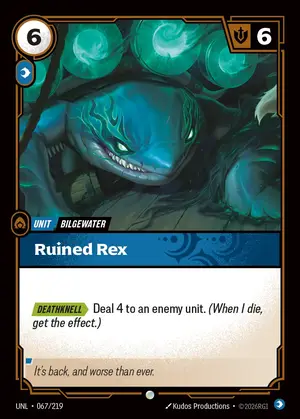 Ruined Rex [UNL-067] — ปกติ