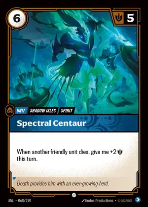 Spectral Centaur [UNL-068] — ปกติ